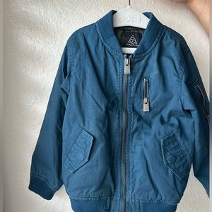 Garçon Fort Blue Jacket Toddler, Blue, 3T, Excellent Condition